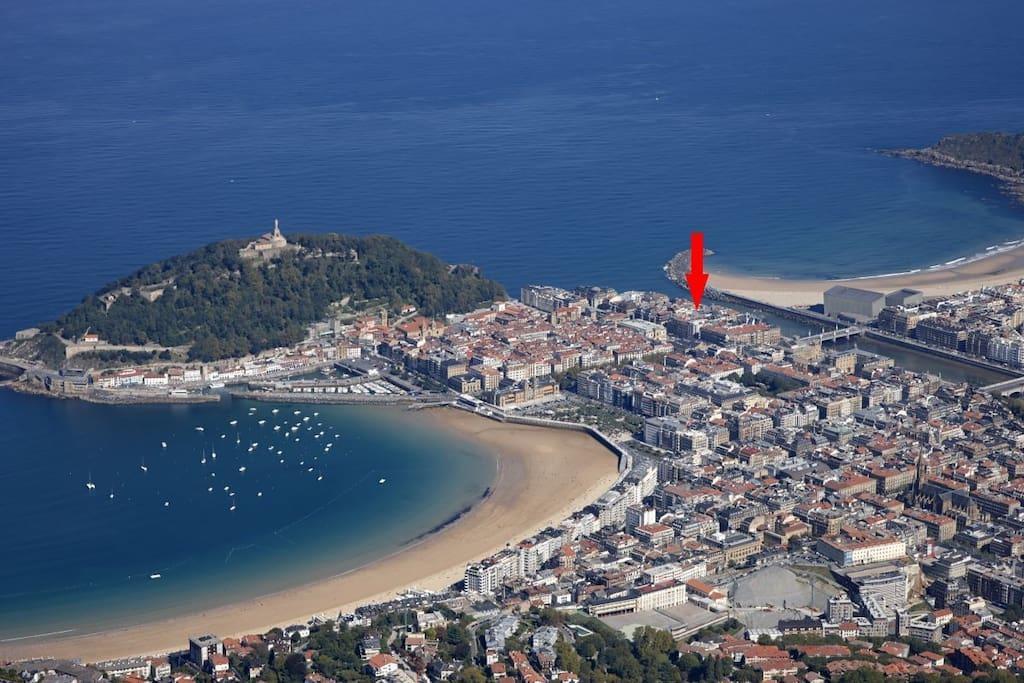 Apartamento Urgul San Sebastián Eksteriør billede